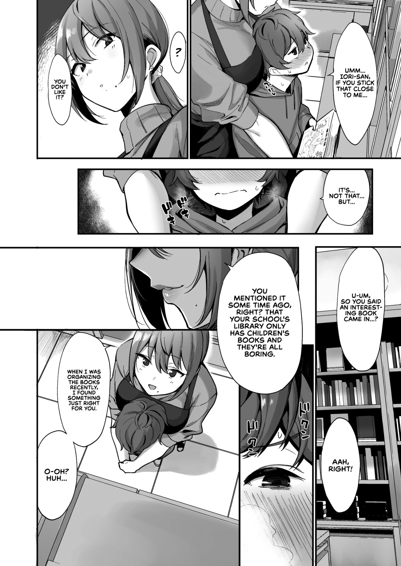 Hentai Manga Comic-With The Lady From The Used Book Shop-Read-5